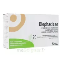 Blephaclean Compresses Stériles Nettoyantes Par 20 à MANCIET
