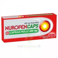 Nurofencaps 400 Mg Caps Molle Plq/10 à MANCIET