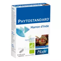 Pileje Phytostandard - Marron D'inde 20 Gélules Végétales à MANCIET