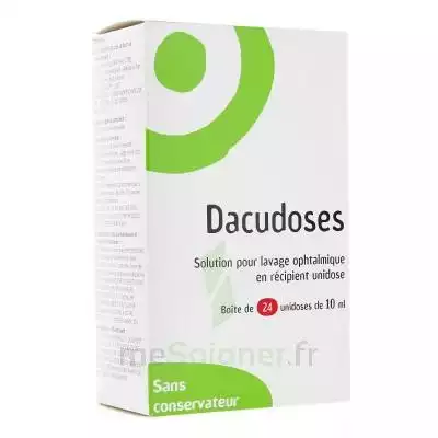 Dacudoses Solution Pour Lavement Ophtalmologique 24unid/10ml à MANCIET