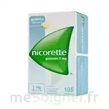 Nicorette 2 Mg Gom à Mâcher Médic Sans Sucre Plq/105gom à MANCIET